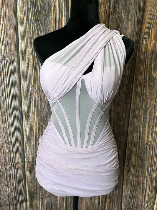 Lavender Mini dress